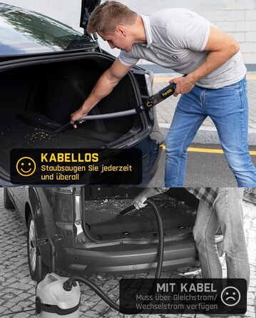 Акумуляторний автомобільний пилосос Fanttik Slim V8 Mate з високою потужністю, 12000 Па/30 Вт, портативний пилосос RobustClean з г