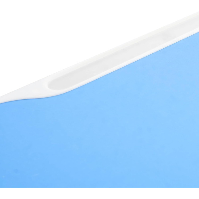 Дитячий комплект письмового столу зі стільцем, дитячий стіл та стілець з регульованою висотою, дитячий стіл для хлопчиків та дівчаток, молодіжний стіл (синій, білий)