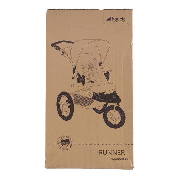 Коляска, триколісна коляска з пневматичними колесами XL для дітей до 22 кг, вентиляційне віконце, регульована по висоті, складна,