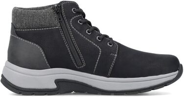 Чоловічі чоботи на шнурівці Rieker 11030, Чоловічі чоботи, знімна устілка, водовідштовхувальні, riekerTEX 43 EU Wide Чорний 00