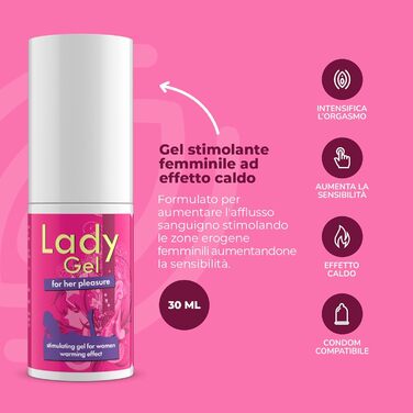 Стимулюючий гель для жінок INTIMATELINE Lady Gel, 30 мл
