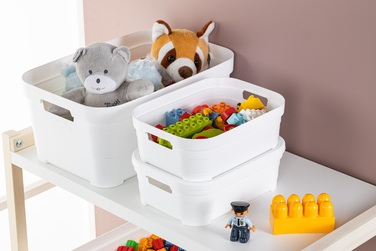 Кошик Idea Home 00642 Pyramid White 8.2 л (00642 White) (7180092)