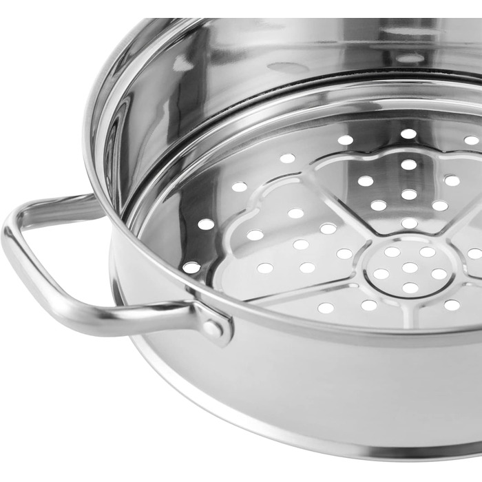 Шарова каструля під тиском, каструля під тиском з нержавіючої сталі зі скляною кришкою для газових індукційних електрокерамічних п