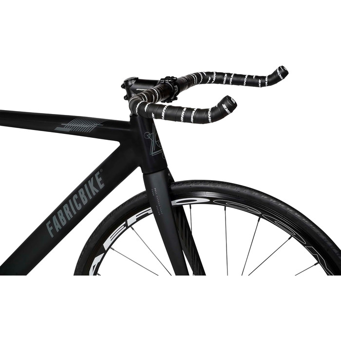 Велосипед з фіксованою передачею, з однією швидкістю Fixie, жорстка втулка, алюмінієва рама та карбонова вилка, колеса 28 дюймів, 5 кольорів, 3 розміри, 7,95 кг (розмір M), матово-чорний та графітовий, довжина 58 см