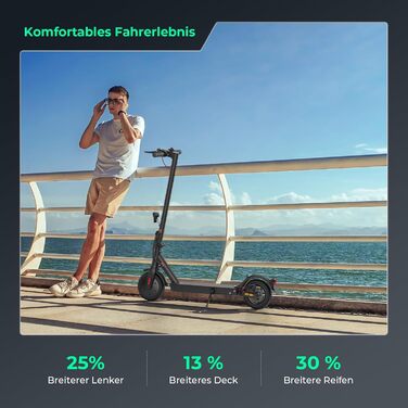 Електросамокат E з допуском до дорожнього руху, навантаження на електросамокат ABE до 120 кг, запас ходу 30 км, світлодіод, 20 км/