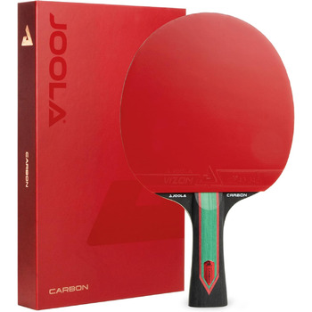 Тенісна ракетка JOOLA RED Carbon Control — карбонова професійна бита з гумовими накладками Vizon