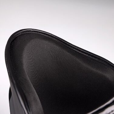 ЗБРОЇ Щитки для гомілок Unlimited 2.0, матово-чорні, для тренувань та змагань, високоякісна синтетична шкіра та ідеальна амортизація, муай-тай, K1, MMA, карате та кікбоксинг, 8