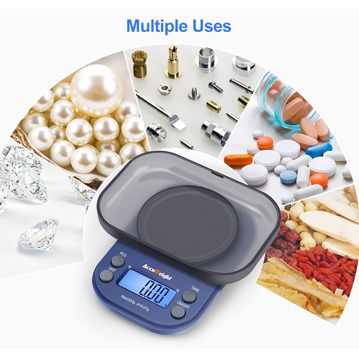 Дрібна шкала буквена шкала грамова шкала кишенькові ваги для ювелірних виробів, точна шкала для спецій з функцією підрахунку, вирі