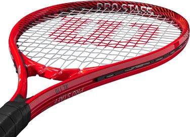 Тенісна ракетка Wilson Unisex Adult Pro Staff Precision XL 110, 4-3/8&39 (3), червона / чорна / біла
