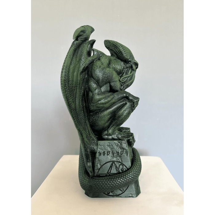 Статуетка Ктулху 27 см Cthulhu Rising Marble Sculpture Hp Lovecraft Bust Statue Cthulhu Idol