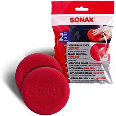 Аплікатор-губка SONAX 4 шт. 04171410 - супер м'який- 2 шт. и