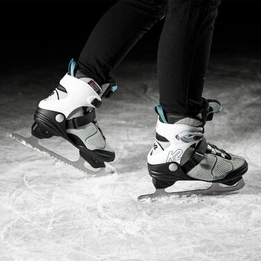 Жіночі ковзани K2 ALEXIS ICE BOA FB, сіро-блакитні, розмір 40 (EU)