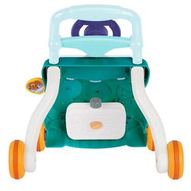 Дитячі ходунки для навчання сидіти та стояти, подарунок для малюків від 9 місяців для хлопчиків та дівчаток, розширювані, 3 в 1, 62 x 68 x 36-81 см, зелені YR60163402