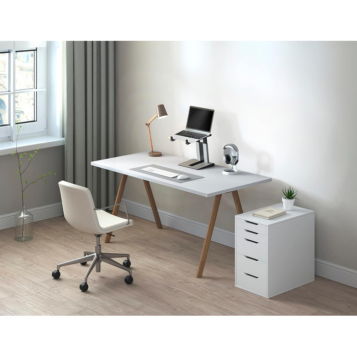 Підставка для ноутбука Newstar NSLS200, 10-16, до 5 кг, сріблясто-чорна, 9287917000