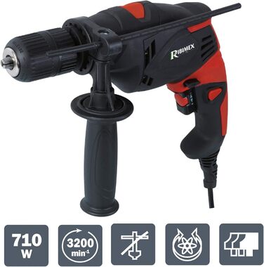 Дриль електричний Ribimex PRPER710/13, 710 Вт