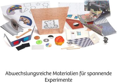 Набір для експериментів Fun Science Brain Tricks KOSMOS, оптичні ілюзії