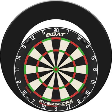 Набір сталевих мішень для дартсу Everscore NXT LVL, включаючи оправу для дротиків приблизно 12 см, професійна сизалева мішень для дартсу з мадагаскарського синього кольору