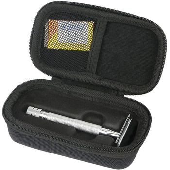 Для MERKUR DOVO для Merkur Safety Razor 23C 42C 37C EVA Hard Travel Carrying Case Bag by Khanka