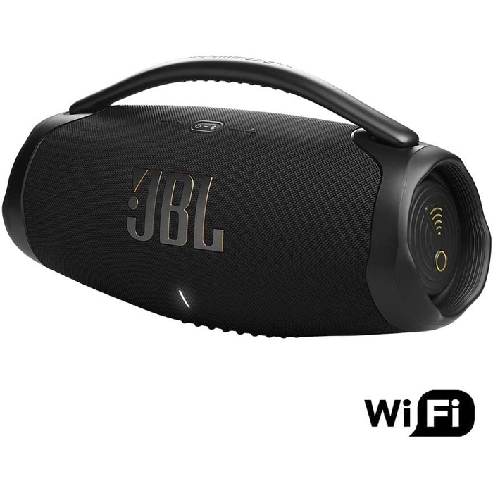 Бездротова колонка з Bluetooth і Wifi - Сумісна з додатком JBL One - 24 години відтворення - Водо- та пилонепроникна - Вбудований