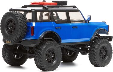 Радіокерований позашляховик Axial SCX24 1/24 2021 Ford Bronco 4WD Brushed RTR (Готовий до використання), Синій, AXI00006T3