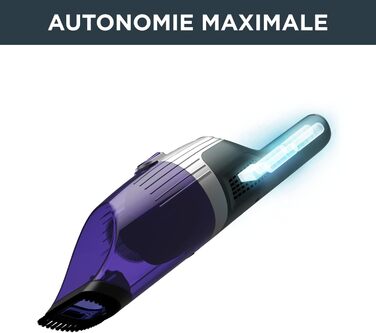 Компактний акумуляторний пилосос 2-в-1 палка і ручний пилосос в одному легкий корпус гнучкий шарнір 40 хв. автономної роботи світл