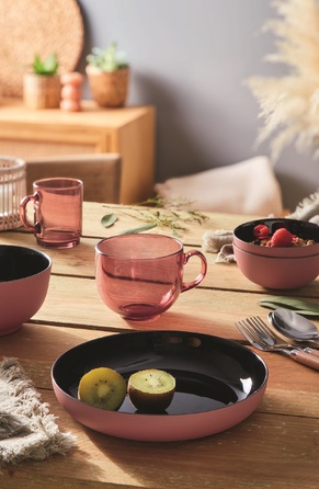 Блюдо Luminarc Black Terracotta, 21 см (6788158)