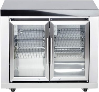 Модульна літня кухня Allgrill Top-Line з нержавіючої сталі 2 подвійних холодильника по 63 літри кожен