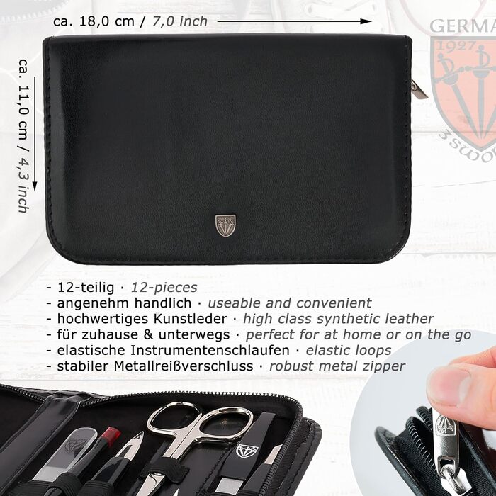 Набір для манікюру DREI SCHWERTER (12 шт.)