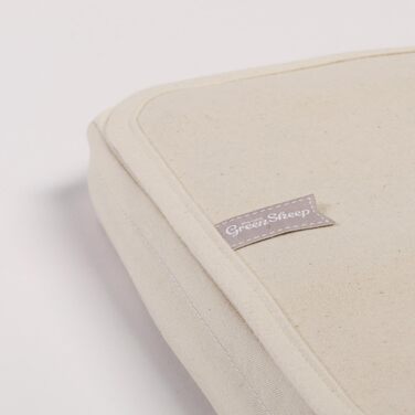 Матрац для дитячого ліжечка Little Green Sheep з натуральними пружинами - 70 см x 140 см, M008B, BD001S, білий, 38 x 89 см - Дитяче ліжечко