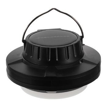 Сонячний обертовий аварійний ліхтар Mikikit з акумулятором Mah USB для кемпінгу та освітлення наметів на відкритому повітрі під час відключення електроенергії