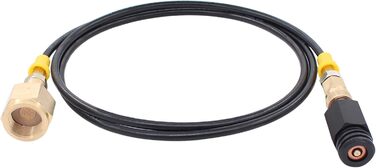 Адаптер бака CO2 Doo Engy Адаптер бака Шланг високого тиску Шланг для соди Адаптер для наповнення циліндра Шланг для Sodastream W21.8-14 DIN477 CO2 баків і більшості машин для газованої води