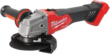 Кутова шліфувальна машина Milwaukee M18 FSAG125X-0 NEW 2021, червона,чорна,срібляста одинарна