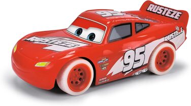 Кожна), однопривідний набір двійнят з Disney Pixar's Cars, 2 машинки на дистанційному управлінні з ефектом підсвічування, іграшки для дітей віком від 4 років Glow Racer Lightning McQueen Storm Jackson, 14