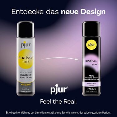 Силіконовий лубрикант pjur Relaxing з жожобою, 100 мл