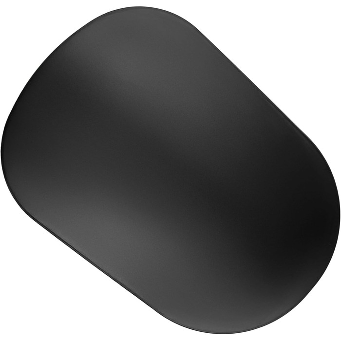 Металевий журнальний столик Spetebo, овальний, матово-чорний - 35 x 25 см - Журнальний столик у стилі бістро - Стіл для вітальні, декоративний столик, підставка для рослин, телефонний столик, столик для зберігання речей, декоративний столик у вигляді стоя