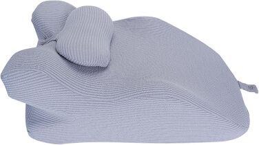 Подушка для читання Ejoyous для ліжка та дивана, клиноподібна подушка для підняття ніг, подушка з піни з ефектом пам&39яті для шиї, спини та ніг, для підтримки спини під час відпочинку, гри, читання або перегляду телевізора