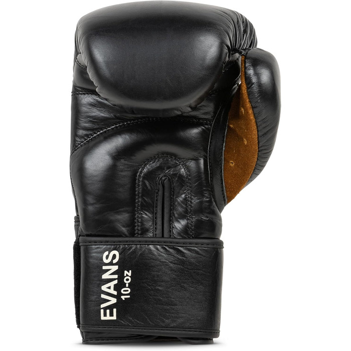 Шкіряні боксерські рукавички BENLEE Evans 12 oz чорні