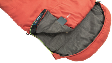 Спальний мішок Outwell Campion Lux/-1°C Red Left (230356)