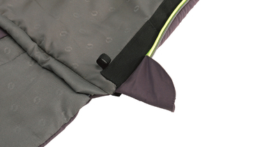 Спальний мішок Outwell Contour Reversible/+2°C Dark Purple Right (230372)