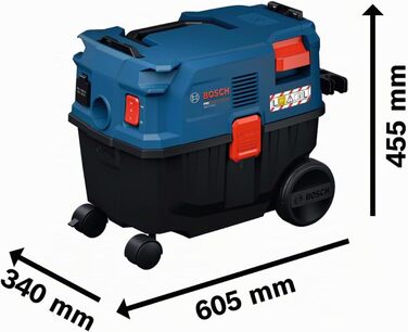 Універсальний пилосос Bosch PRO GAS 12-25 LS