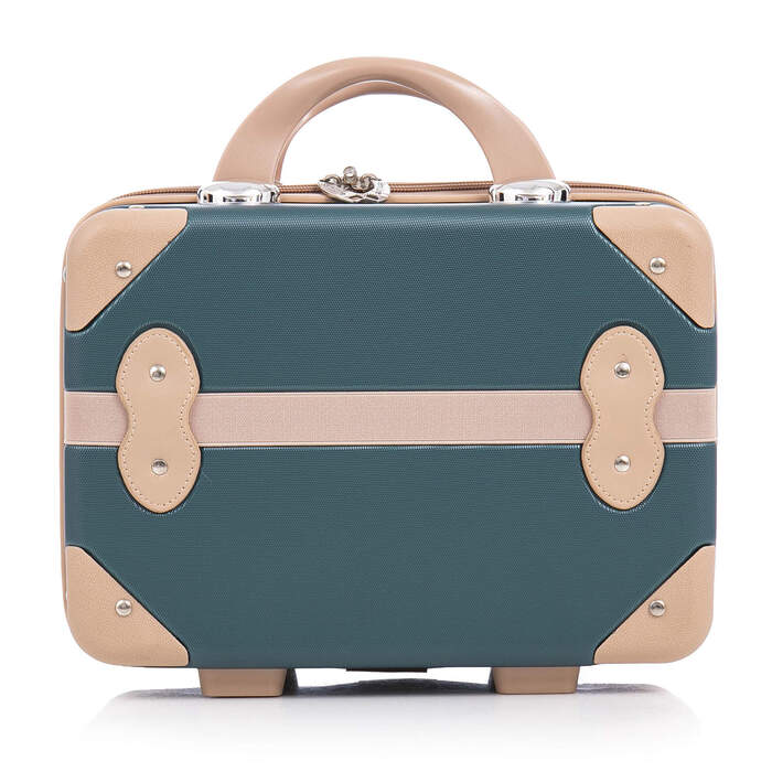 Бьюті-кейс Semi Line 10L Green-Navy (T5838-1)