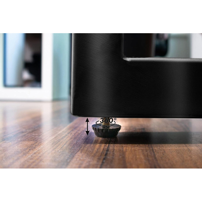 Обідній стіл SAM 100x70 см Billy, справжній живий край, обідній стіл з масиву акації натуральний колір, стіл з живим краєм та U-подібною рамою чорний 100 x 70 см натуральний колір / чорний