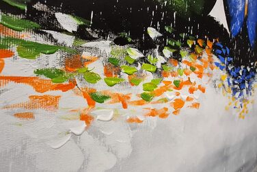 Моніка Мірафьорі I 100 РУЧНИЙ РОЗПИС I Картина Човни на пляжі 120х60 см Картина Ручний розпис Акриловий живопис Дуже великий акрил