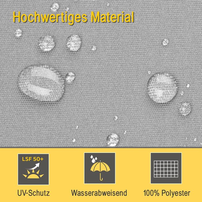 Вертикальний тент Sol Royal 180x250 см, тент MS5 міцний балконний щит для приватності, знімний ручний механізм, водовідштовхувальний сонцезахисний козирок для тераси, балкона, саду, всепогодний вертикальний тент, сірий 180x250 см