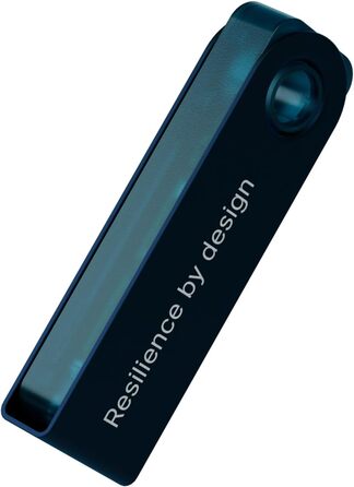 Апаратний гаманець Ledger Nano S Plus для захисту криптовалют, NFT і токенів (Sapphire Blue)