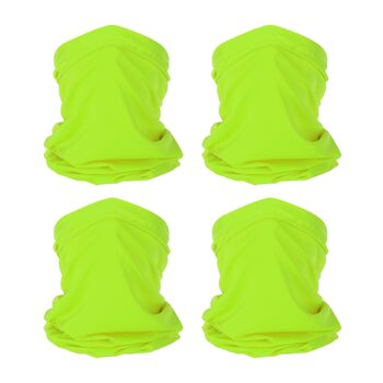 Шарф PATIKIL, дихаюча, із захистом від холоду, для обличчя для чоловіків та жінок, захист від сонця, відкритий, для обличчя та шиї, для бігу, салатового кольору
