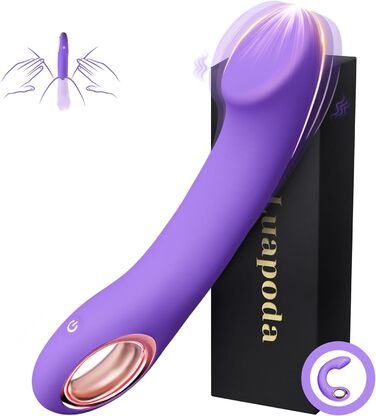 Вібратор-фалоімітатор Gobeken для жінок, з 10 режимами вібрації та кутом нахилу 30°