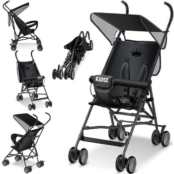 Коляска CITY Buggy Дитяча коляска-баггі складна Спортивна коляска Складається на 360 4-дюймові колеса В комплекті чохол від сонця