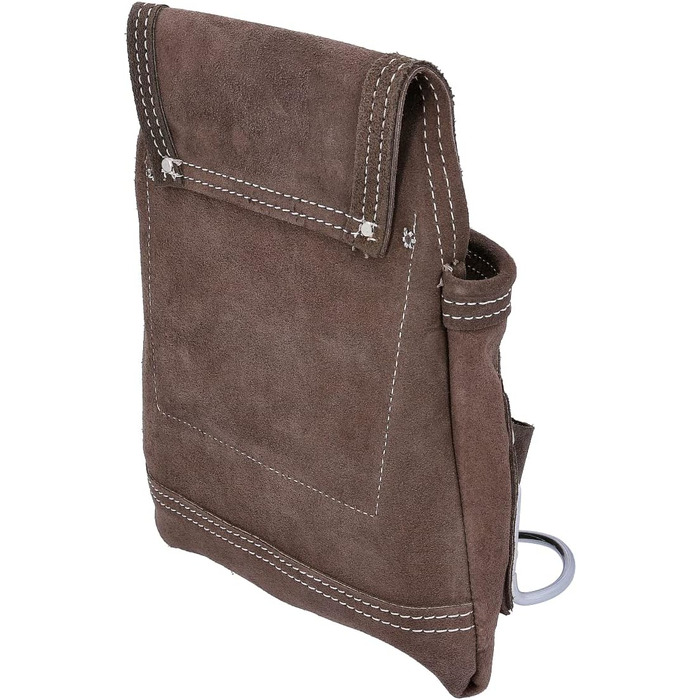 Сумка для інструментів з ременем, 3 багатофункціональні кишені, замшева сумка для цвяхів, органайзер для будівельників, теслярів,