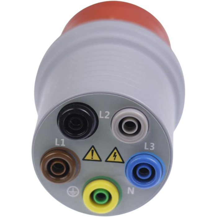 Випробувальний адаптер CEE 16A / 32A Трифазний випробувальний адаптер для вимірювання напруги, безпечний випробувальний інструмент для промисловості та технічного обслуговування (16 А, CEE 5P) 16 А CEE 5P